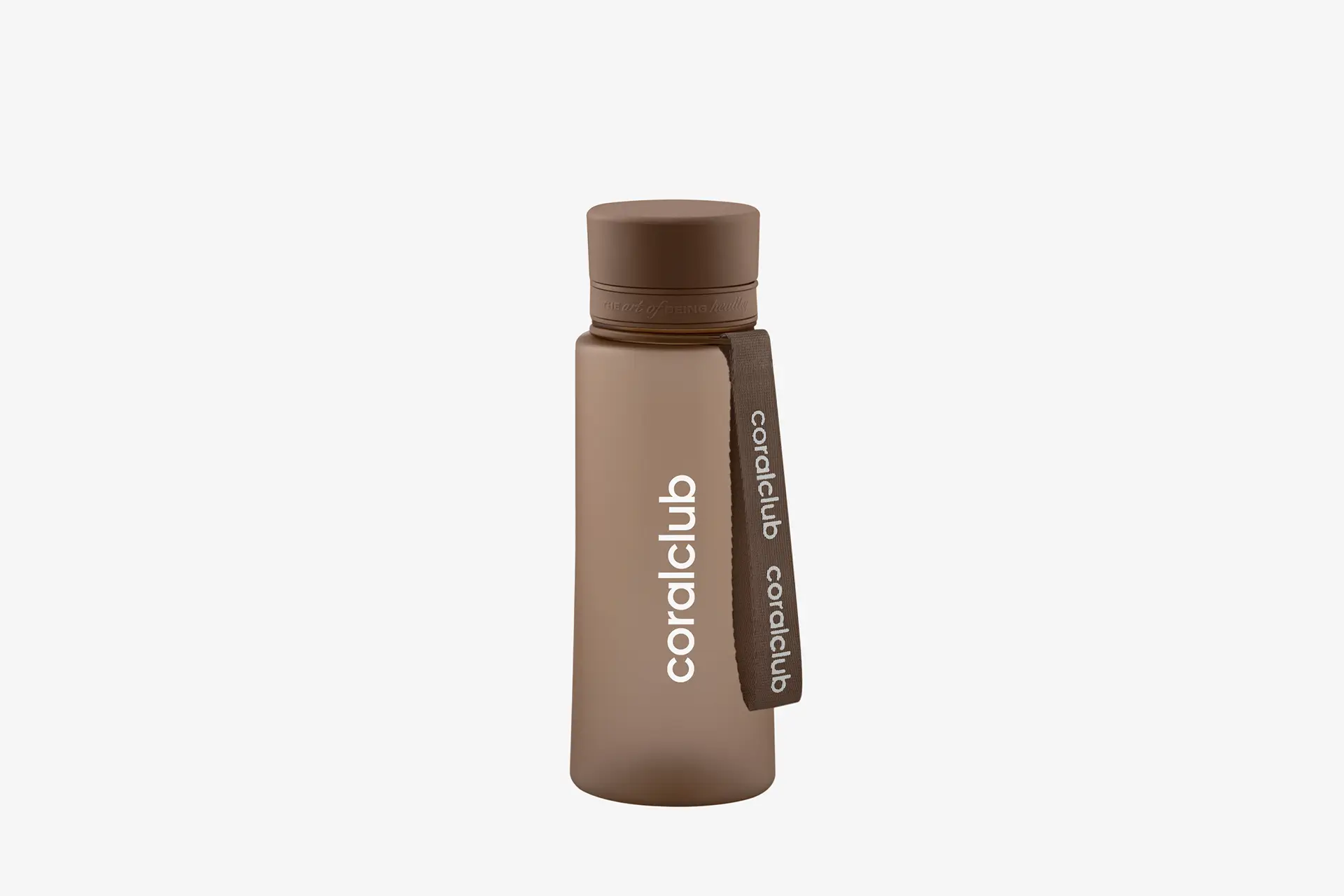 Coral Club Plastic Bottle, Brown